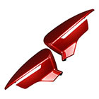 Spiegelkappen Desire Rot lackiert Seat Leon 5F Ibiza Arona KJ 6F Spiegel 0X1