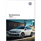 VW Tiguan AD bis 2020 Betriebsanleitung Bordbuch DEUTSCH Bedienungsanleitung