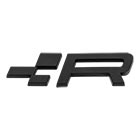 Seat R Schriftzug Logo Emblem badge Zeichen Leon 5F Cupra schwarz