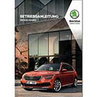 Skoda Kamiq 2022 2023 NW Betriebsanleitung Bordbuch DEUTSCH Bedienungsanleitung