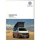 VW T6 California bis 2021 Zusatzanleitung Betriebsanleitung DEUTSCH Anleitung